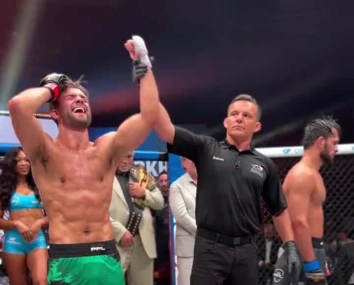 Alfie Davis Bikin Kejutan, Kalahkan Junior Khabib Nurmagomedov di Final PFL 9