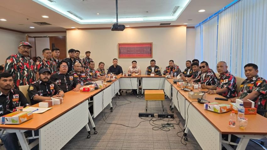 Terima Silaturrahmi LMP Sumut, Ricky Anthony: Ikuti Perkembangan Zaman