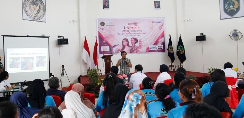 XLSMART Gelar Pelatihan dan Donasi untuk Warga Binaan Perempuan