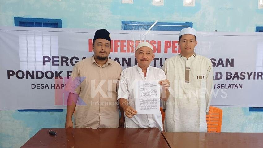 Cabuli Santri, Mustanir Dicopot Sebagai Ketua Yayasan Syekh Ahmad Basyir, Tapsel