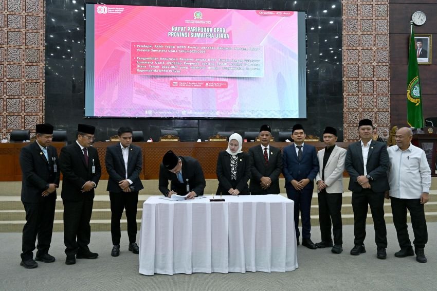 Bobby Nasution dan DPRD Sumut Setujui Ranperda RPJMD 2025-2029