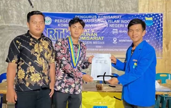 Bani Pratama Terpilih Ketua PMII Komisariat UNIMED Periode 2025&ndash;2026