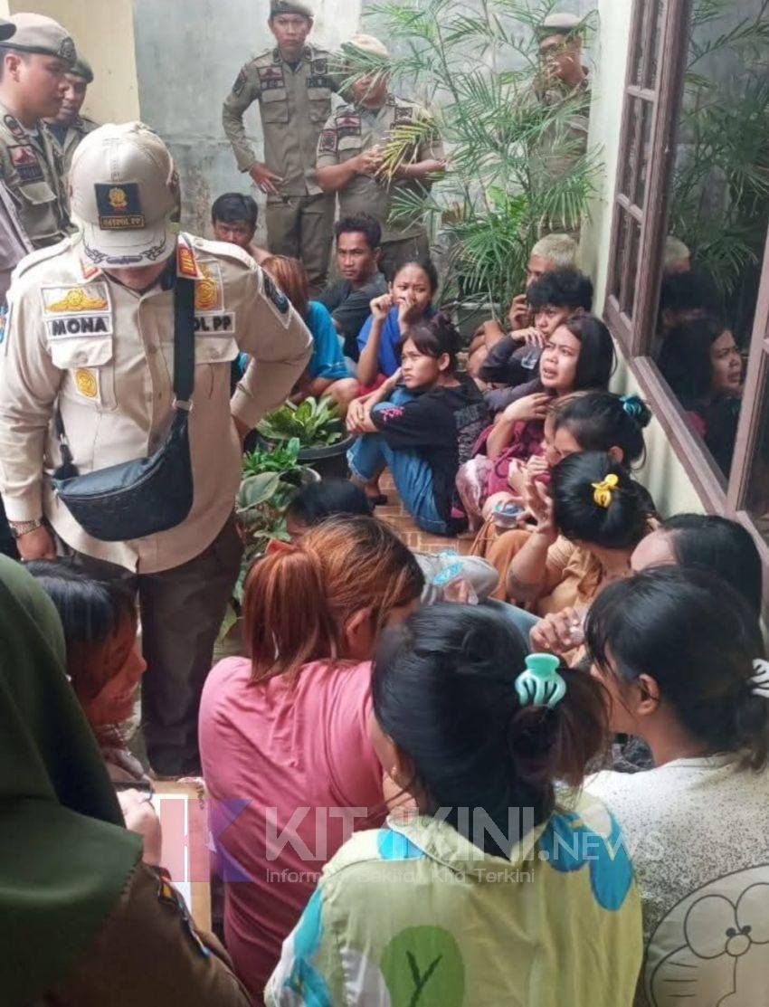 Tim Gabungan Razia Kos-kosan di Binjai, 20 Positif Narkoba