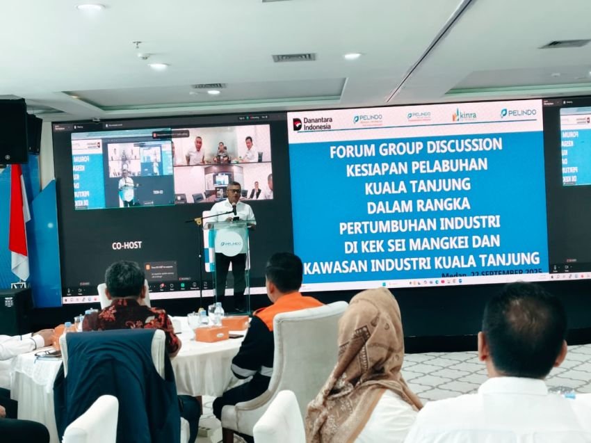Hasil FGD Pelindo Regional 1, Pelabuhan Kuala Tanjung Siap Jadi Mesin Penggerak Industri di KEK Sei Mangkei
