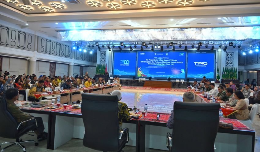 Kendalikan Inflasi dan Akselerasi ETPD di Sumut, Pemprovsu Minta Pemkab/Pemko Lakukan Ini