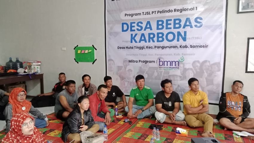 Pelindo Regional 1 Gelar Pelatihan Briket Arang Sehat, Dukung Terwujudnya Desa Bebas Karbon