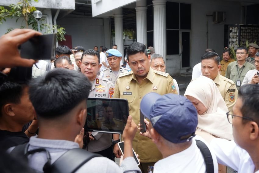 Pastikan Kondisi Sumut Aman, Bobby Ajak Warga Sampaikan Aspirasi Dengan Damai