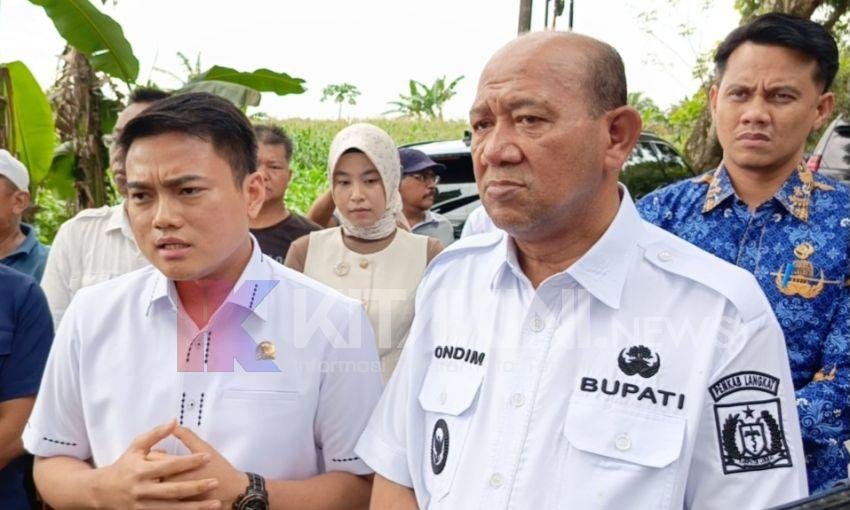 Ricky Anthony Tinjau Jalan Rusak, Ondim: Segera Diperbaiki