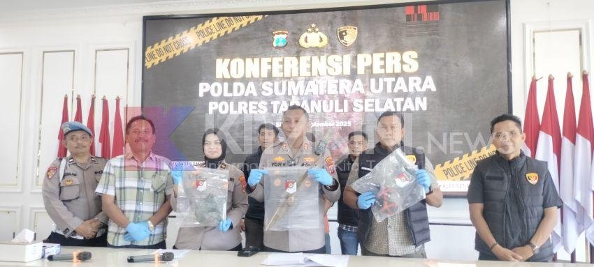 Ayah Sambung Pelaku Penganiayaan Anak Tiri di Tapsel Ditangkap Polisi