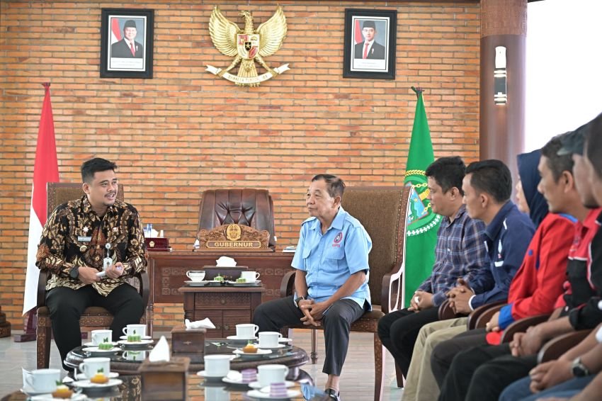 Bertemu Buruh, Bobby Bahas Kenaikan Upah dan Rumah Subsidi