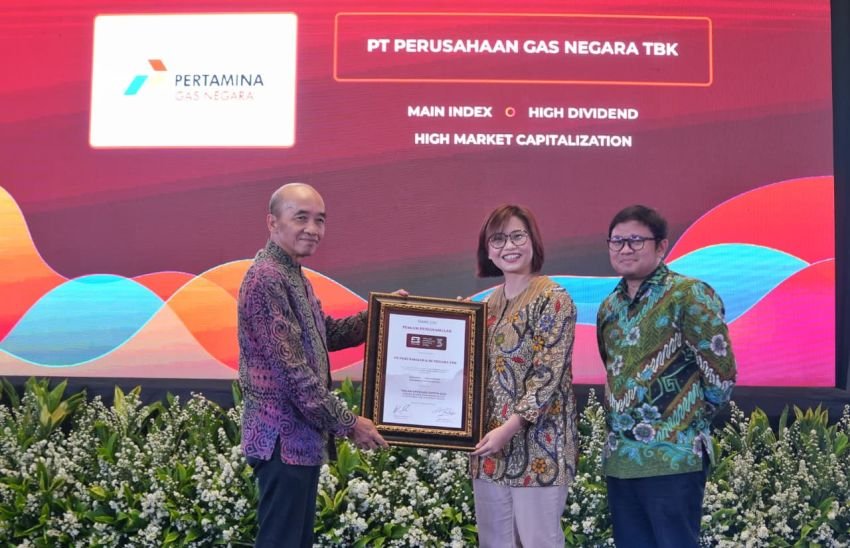 Hebat! PGN Masuk Main Indeks, High Dividend, dan Big Market Cap di Malam Apresiasi Emiten 2025