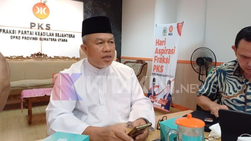 F-PKS DPRS Sumut Dukung Pusat Batasi Kenaikan PBB Maksimal 100 Persen
