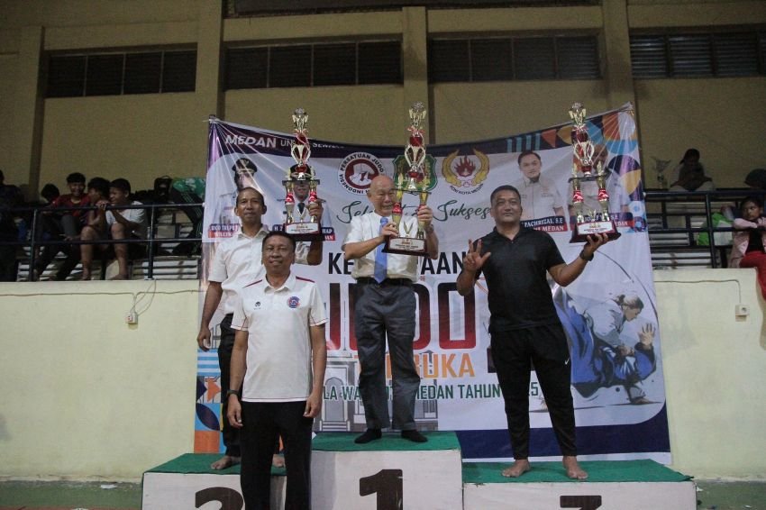 Medan Kunci Juara Umum Kejuaraan Judo Terbuka Piala Wali Kota 2025