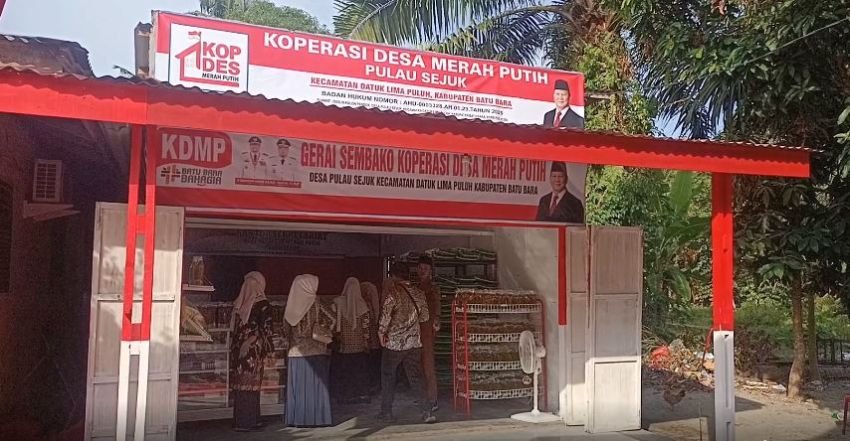 Hanya Empat Koperasi Merah Putih Beroperasi di Batubara