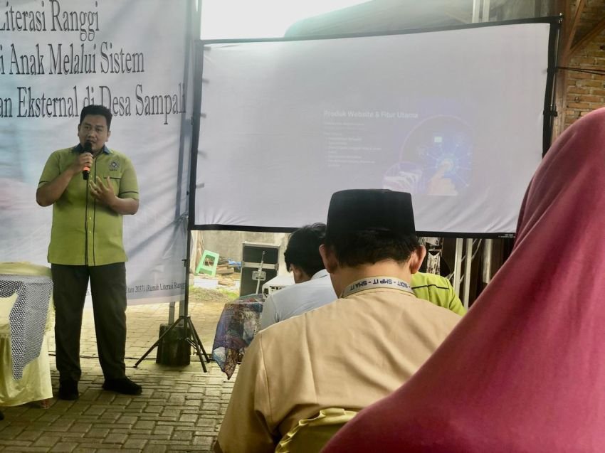 Website Baru Mudahkan Rumah Literasi Ranggi Data Buku dan Relawan