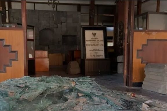 Fragmen Arca Ganesha di Museum Bhagawanta Bhari Hilang