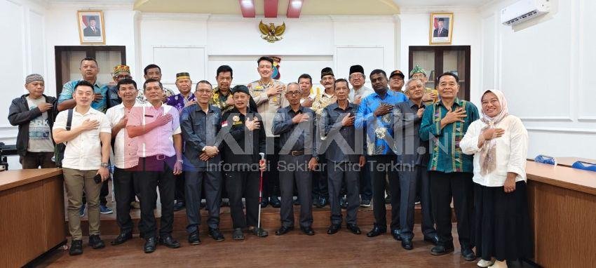 Temu Ramah Bersama Tokoh, Kapolres Binjai Ajak Gelar Pentas Etnis dan Perangi Narkoba
