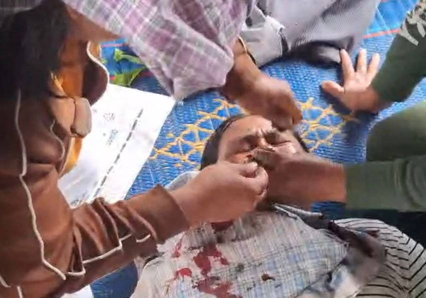 Ratusan Pekerja PT TPL "Serang" Warga Adat Sihaporas di Kawasan Danau Toba