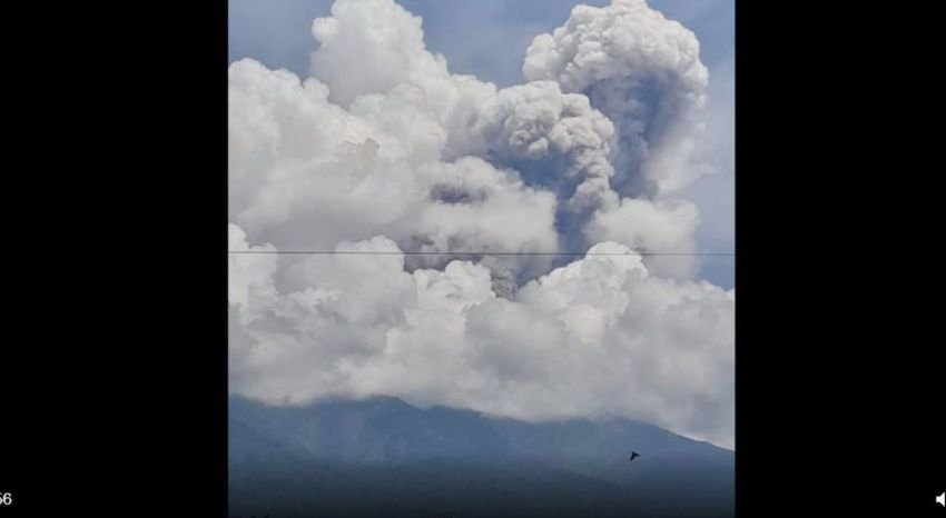 Gunung Marapi Kembali Erupsi, Ketinggian Kolom Abu 1.000 Meter