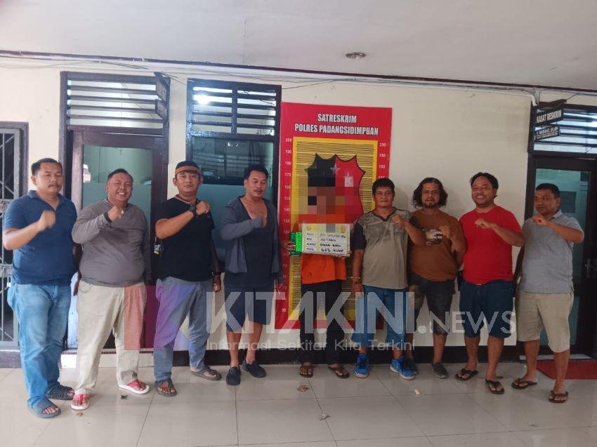 Dua Bulan Mengejar, Polisi Tangkap Pembobol Toko Brilnik di Padangsidimpuan