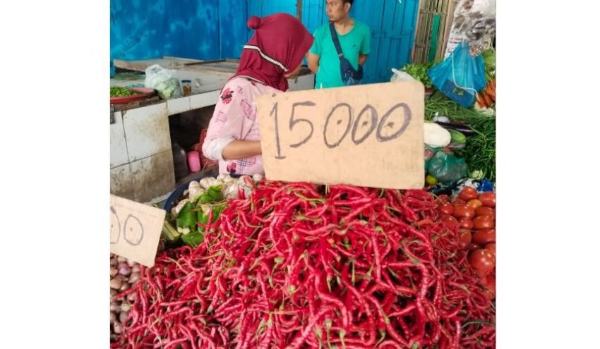 Harga Cabai Merah Masih Pedas, di Pasar Tradisional Hingga Rp80 Ribu Perkilogram