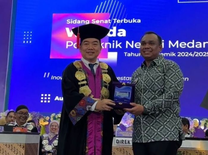 Harry Pahlevi di Wisuda Polmed USU : Saya Bangga Pernah Pakai Almamater Ini