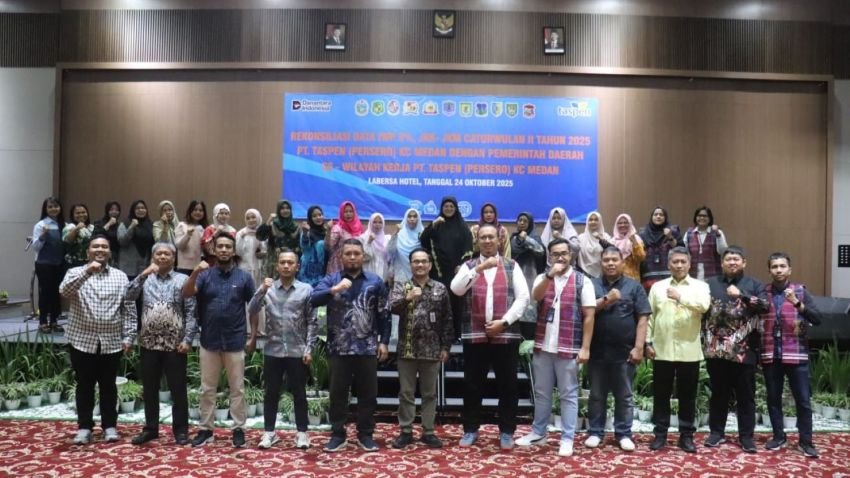 Pemkab Deliserdang Raih Penghargaan Terbaik I Pembayaran Premi IWP 8 %