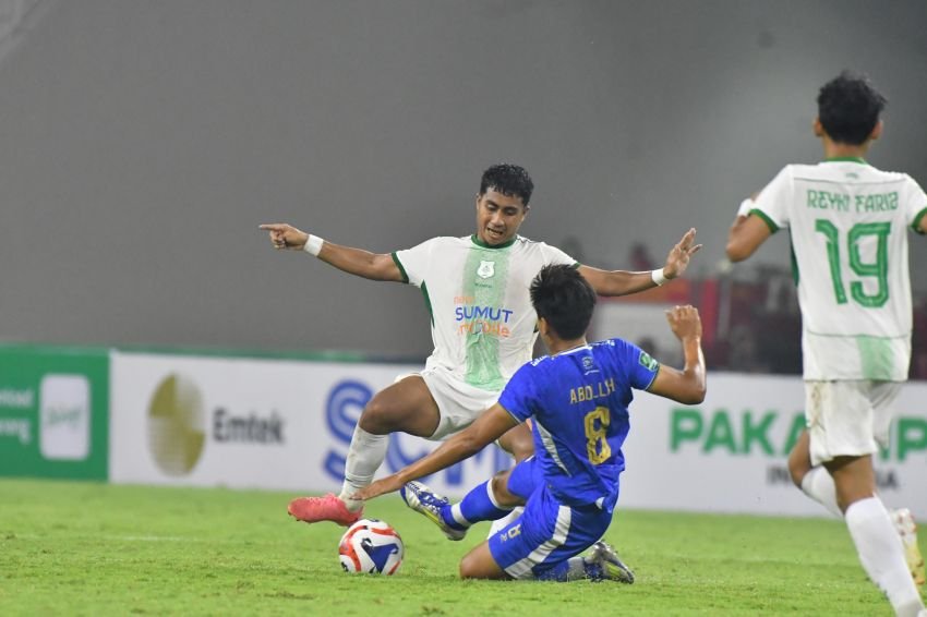 PSMS Medan Tahan Gempuran Adhyaksa FC Meski Bermain dengan 10 Pemain, Kemenangan Buyar di Menit Akhir