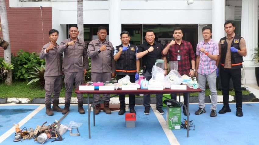 Kejari Medan Musnahkan Barang Bukti 384 Perkara Hasil Kejahatan