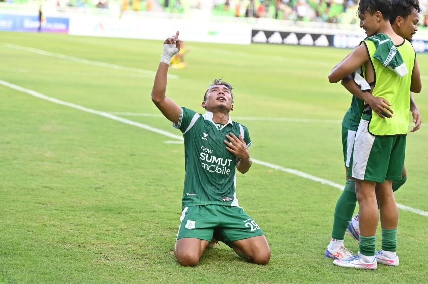 Cadenazzi Pecah Telur dan Rudiyana Bersinar! PSMS Medan Tundukkan Sriwijaya FC 3-1 di Stadion Utama