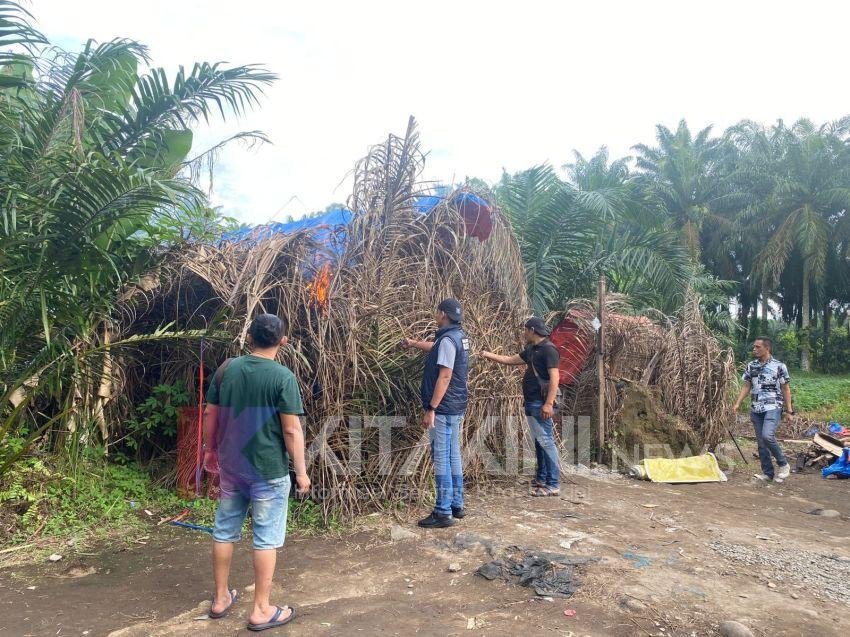 Lagi, Polres Binjai Kembali Gerebek dan Musnhakma Barak Narkoba di Sei Bingai