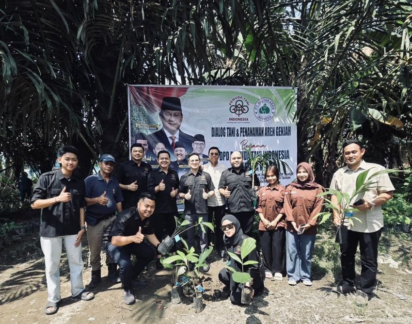 Pemuda Tani Indonesia Sumut Akan Tanam 10 Ribu Bibit Aren dan Pinang
