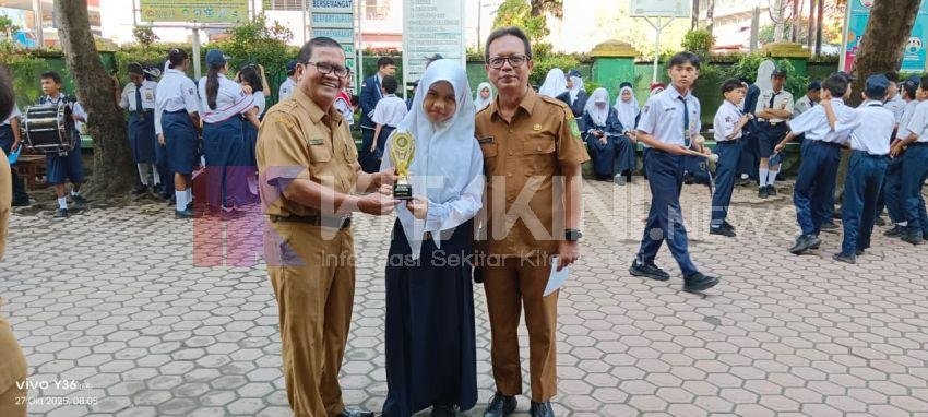Siswi SMPN 7 Medan Raih Gold Trophy di Ajang Music Festival 2025