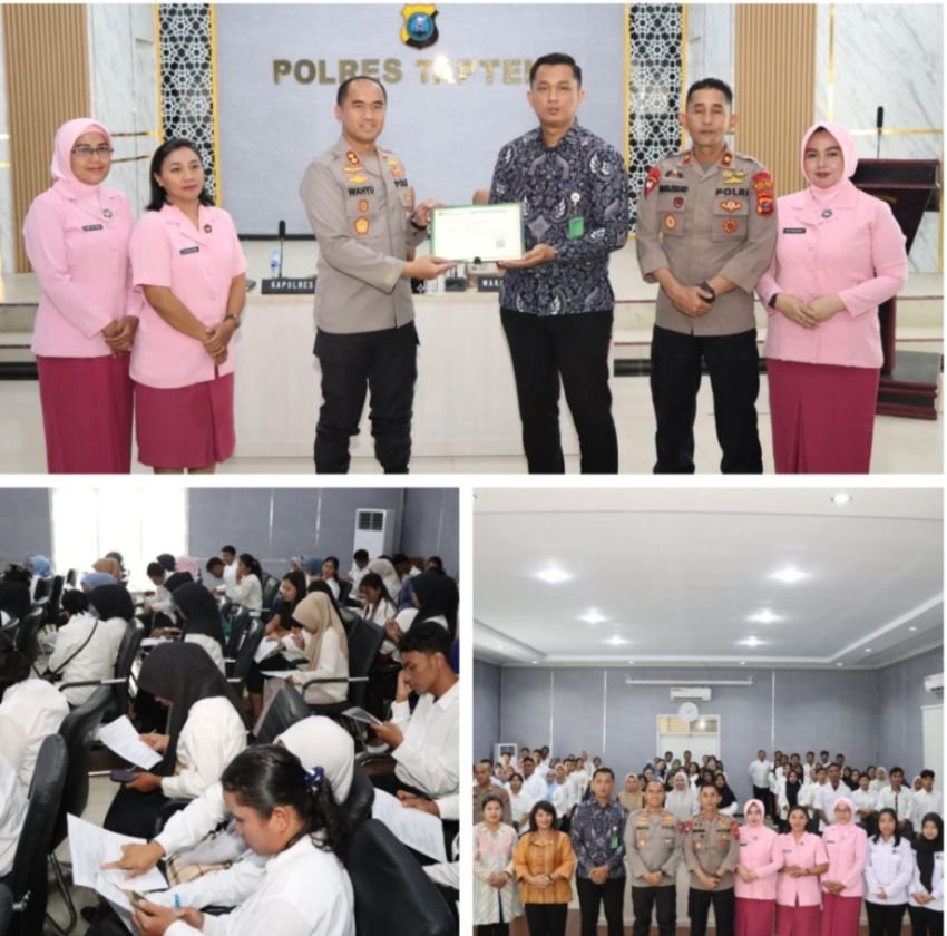 Program MBG, Polres Tapteng Berikan Bimtek Pada Relawan