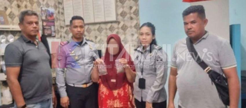 Rutan Tanjung Pura Amankan Pengunjung Bawa Ganja