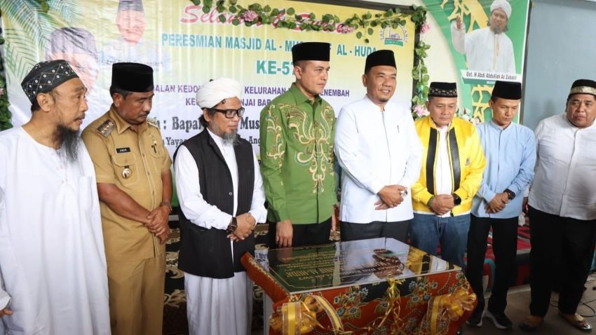 Peresmian Masjid Al-Musannif ke-57, Wali Kota Binjai Tekankan Nilai Persatuan Umat