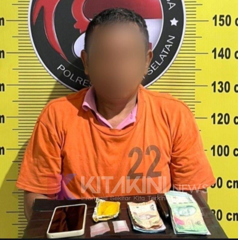 Hendak Edarkan Sabu, Warga Angkola Selatan Diamankan Polres Tapsel