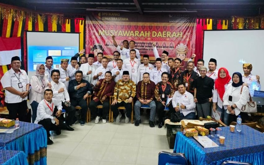 Secara Aklamasi, Ir. H. Erwan Rozadi Nasution Pimpin DPD IKANAS Sumut Periode 2025–2030