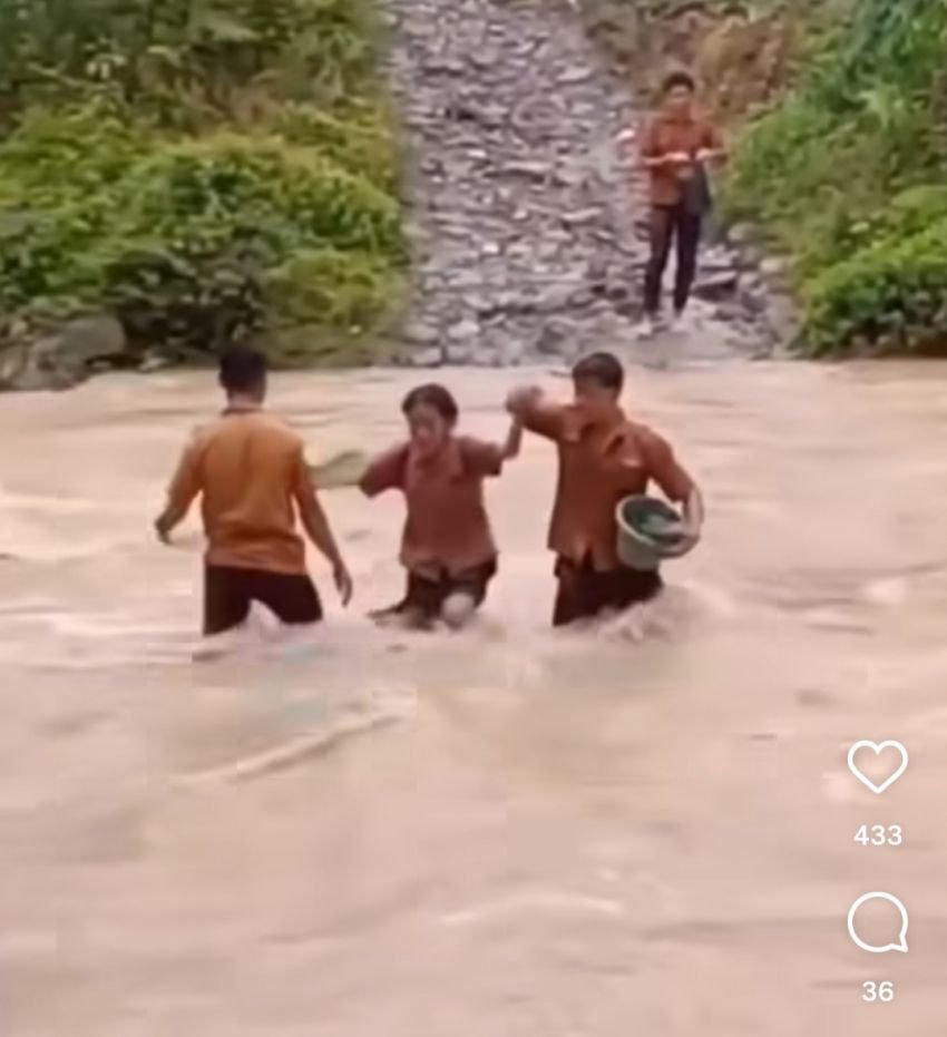 Jangan Sampai Makan Korban, Berkat Laoli Desak Pemerintah Bangun Jembatan Sungai Sifalagomo