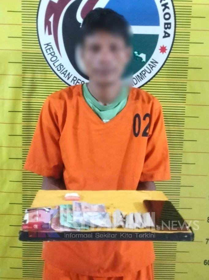 Polres Sidimpuan Tangkap Pengedar Ganja di Tepi Jalan