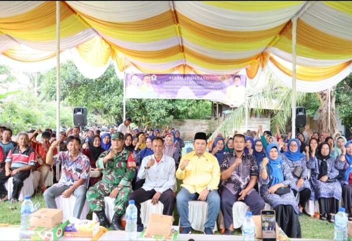Reses H. Abdi Santosa Ritonga, SE, MM di Dapil VI: Masyarakat Desa Perkebunan Mohon Perbaikan Infrastruktur dan Rumah Karyawan