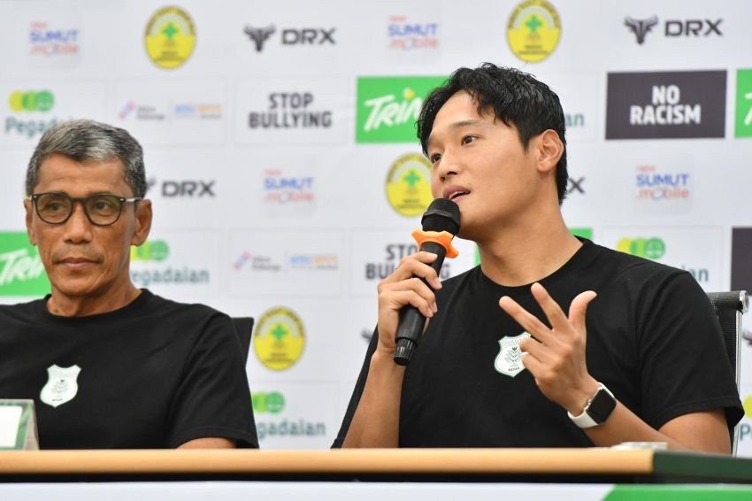 Kapten PSMS Kim Jeung-ho soal Hadapi Persiraja: Kami Akan Bertarung dan Meraih Tiga Poin!