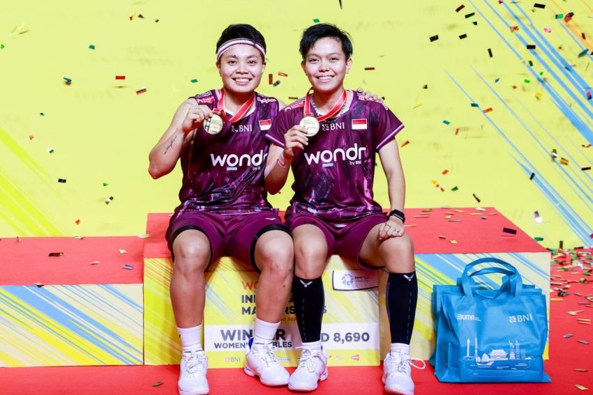 Comeback Manis! Apriyani/Fadia Juara Indonesia Masters 2025 Usai All Indonesian Final