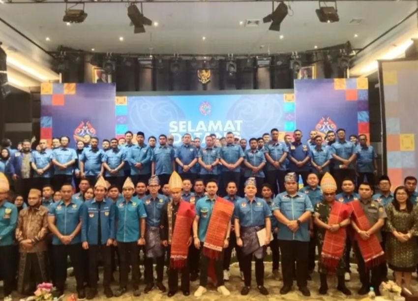 Ryano Pandjaitan Lantik Aldi Syahputra Sebagai Ketua DPD KNPI Sumut