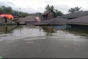 500 KK di Kelurahan Raniate, Tapsel Terdampak Banjir