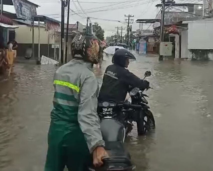Marelan, Medan Deli, Tembung Terendam Banjir