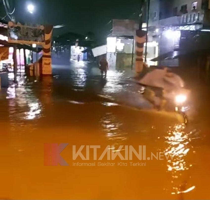 Kelurahan Tangkahan, Medan Labuhan Terendam Banjir