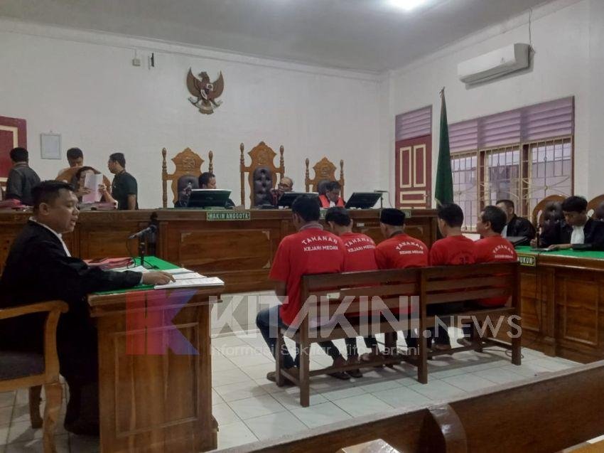 Lima Kurir 128 Kg Ganja Aceh-Medan Dituntut Hukuman Mati