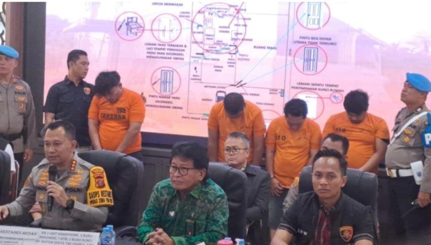 Polisi Beberkan Pengungkapan Kasus Pembakaran Rumah Hakim Khamozaro