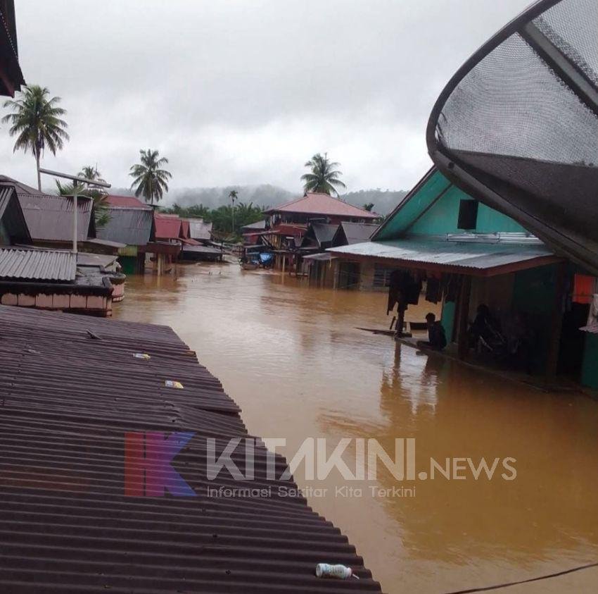 Empat Desa di Madina Terendam Banjir